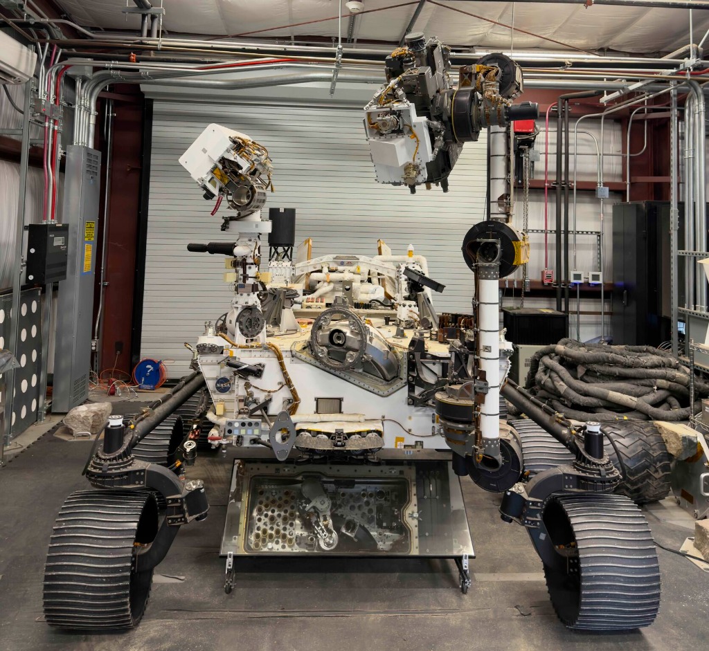 At NASA JPL